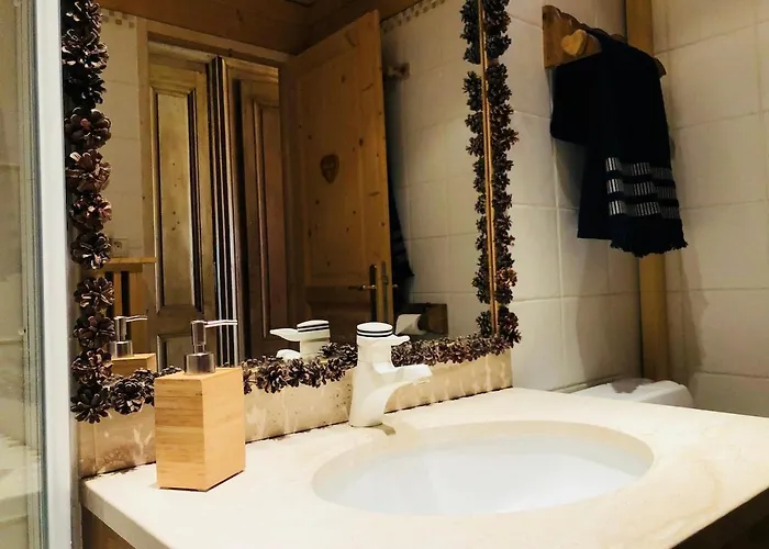 Superbe Duplex With Hammam-spa In Lejlighed Megève